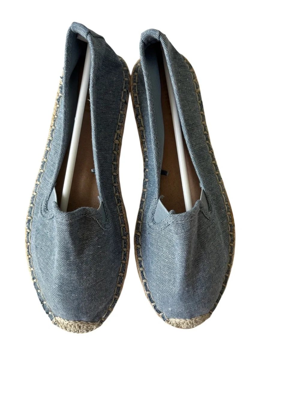 Old Navy Light Blue Canvas Slip-On Espadrilles